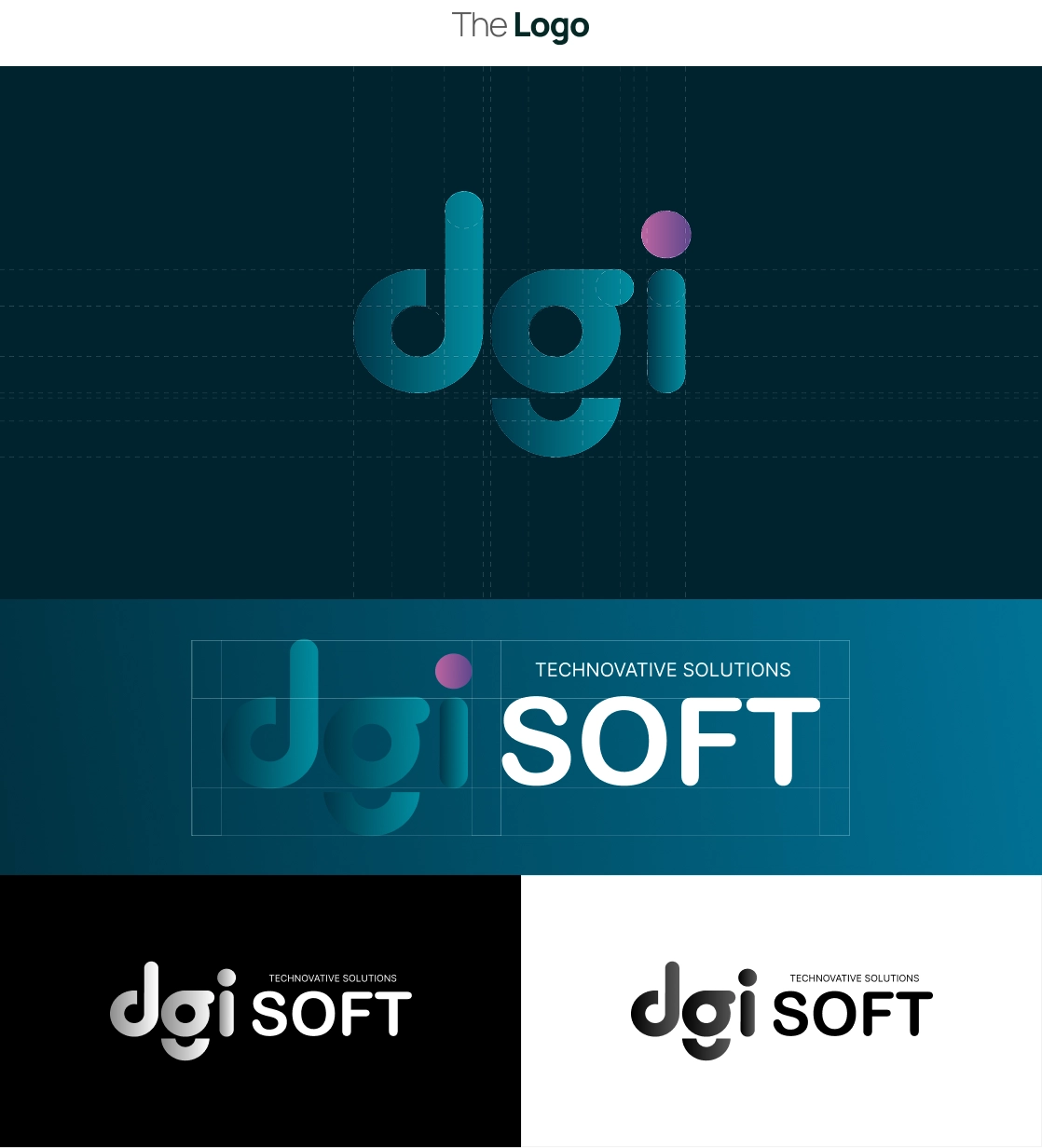 DGIsoft technology solutions platform shown on a laptop